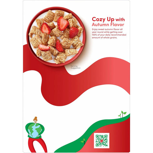 14oz (1 Kashi Breakfast Cereal, Family Breakfast, Organic Fiber Cereal, Autumn Wheat, Box Box)