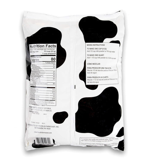 5 Premium USA Instant Nonfat Dry Milk - pound bag bulk