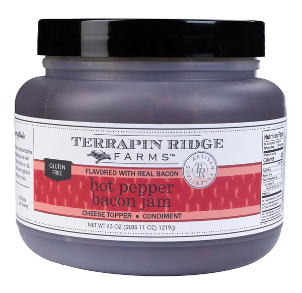 Terrapin Ridge Farms Hot Pepper Bacon Jam Sweet & Spicy Spread with