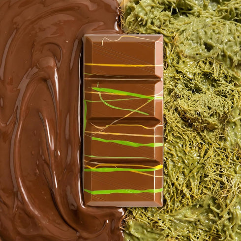 3.36 Oz (Pack 1), Beyoglu Dubaco Dubai Chocolate Bar Pistachio of Luxury & Premium Dubai Milk Chocolate Bar Filled