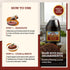 (Pack 4, 64oz) Claude's Authentic Fajita Marinade of - Real Hickory Smoke, Red Chili Fajitas Sauce for Steak, Chicken