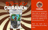 CHIRAMEN Dried Wood Ear Mushroom Ramen Toppings Black Fungus Mushroom Slices for Ramen, Cup Noodles, Soups, Hot Pot