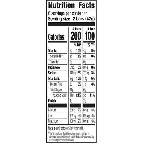 1.49 oz, 6 12 (Pack 12) Nature Valley Crunchy Granola Bars, Roasted Almond, ct, bars