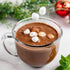 0.95 Oz (10 Pack) Bare Life: Dairy Free Peppermint Hot Cocoa Mix | Single Serving | Gluten Free, Vegan, Organic, Plant