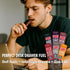 12 Pack Jerky.com Jerky Gifts for Men | Piece Meat Sticks Sampler with Beef Sticks, Pork, Ham, Sriracha, Turkey | High