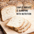 3 Pack 9 Simple Kneads Gluten-Free Pumpkinickel Bread Organic, Top Allergen-Free, Artisan-Style Loaves-Extra Virgin