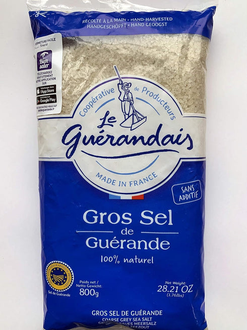 Le Guerandais Coarse Sea Salt Gros Sel De Guerande, 28.21 oz (1