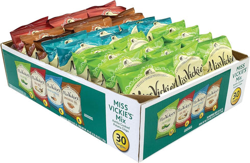 Miss Vickie's Kettle Cooked Potato Chips Variety Pack, 30 Count