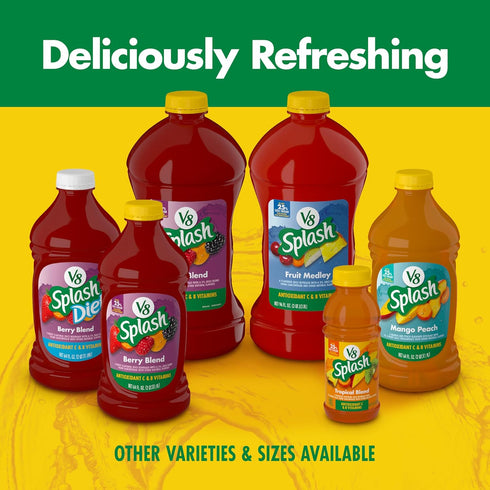 V8 64 oz Splash Island Strawberry Flavored Beverage, fl Bottle