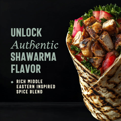 ONE IN A MILL 17.63-ounce Premium Shawarma Seasoning Blend | Authentic Middle Eastern Spice Mix | Hand-Selected Spices