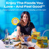22oz (Frozen) Feel Good Foods Chicken Potstickers - Family Size Gluten Free Dumplings with Umami Tamari Dipping Sauce