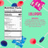SmartSweets Lollipops - 3oz, Blue Raspberry & Watermelon Flavors, Low Sugar Hard Candy