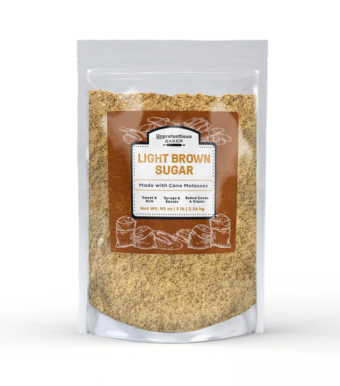 Set Powdered Sugar & Light Brown Sugar - Ideal for Baking & Cooking