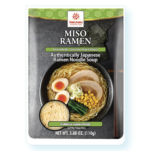6 PACK) Hakubaku Authentic Japanese Ramen Noodles (Variety