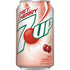7UP 12 Oz (Pack 12) Diet Cherry Flavored Lemon Lime Soda, Fl