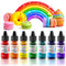 Oil Based Food Coloring for Chocolate Rainbow Oil Edible Food Dye Set