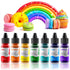 Oil Based Food Coloring for Chocolate Rainbow Oil Edible Food Dye Set