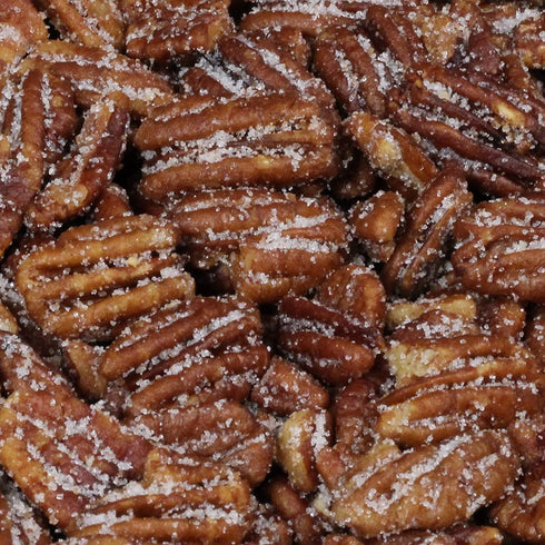2 lbs Honey Roasted Pecans by It's Delish, Bulk Bag | Gourmet Pecan Nuts in Honey Sugar Coating, Sweet & Heart Healthy