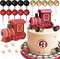 JeVenis Christmas Train Cake Decoration Train Cake Topper Train Theme Birthday Decorations