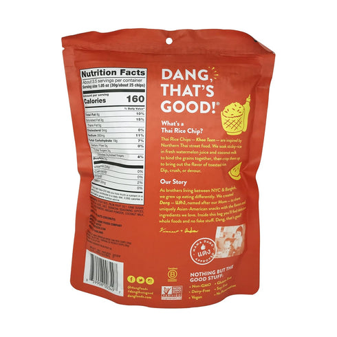 3.5 OZ DANG Sriracha Spice Thai Rice Chips