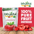 0.56 oz Packets, 12 Pack bfruitful Freeze-Dried Strawberries, Freeze Dried Fresh Fruit Bites, Gluten Free, Vegan, Dairy