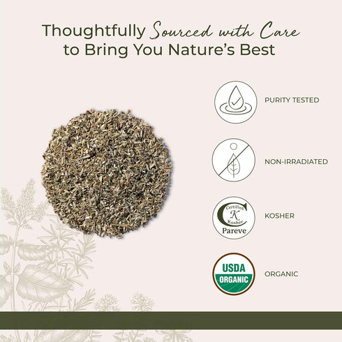 Starwest Botanicals Organic Passion Flower, Dried Loose Leaf Herb for Tea, Herbal Blends & Smoothies, 4 oz Pouch