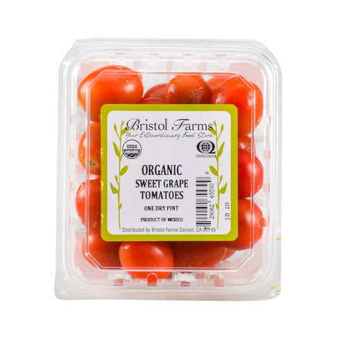 Bristol Farms 16 OZ PRODUCE Organic Grape Cherry Tomato