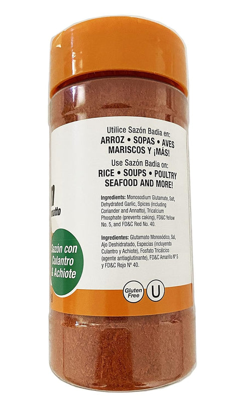 Badia Sazon with Coriander and Annatto, 7 oz