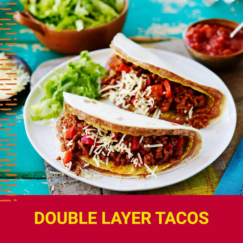 12 8.8 oz Old El Paso Crunchy Taco Dinner Kit with Taco Shells, Mild Taco Sauce, and Seasoning Mix, Easy Meal Prep, Ct