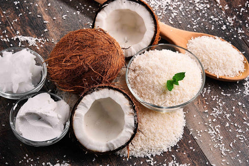1 Lb Anna and Sarah Organic Shredded Coconut, Unsweetened, Medium-Size, Perfect for Recipes, All Natural Flakes