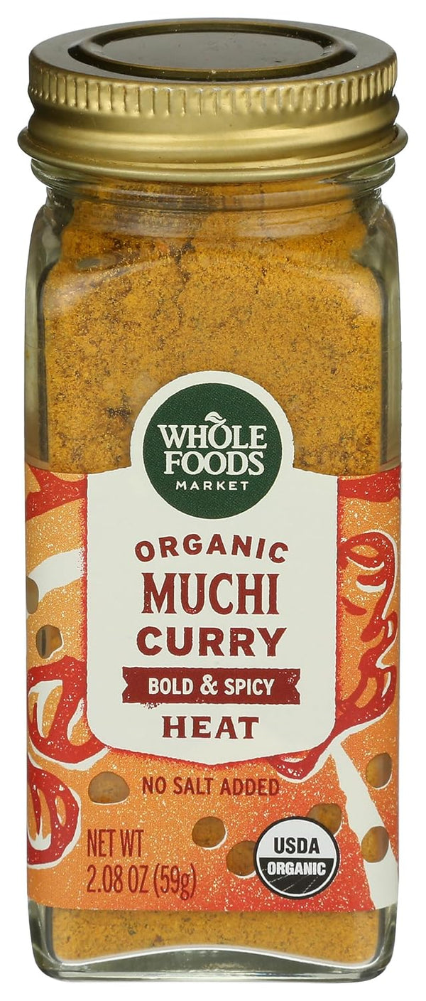 Whole Foods Market, Organic Muchi Curry Seasoning, 2.08 Ounce