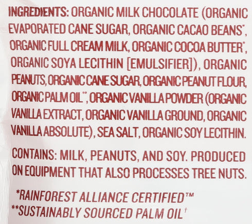 1.4 oz Justin's Nut Butter Organic Milk Chocolate Peanut Butter Cups