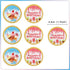 40 Pack Edible Ice Cream Cupcake Toppers - Ercadio Birthday Party Decorations for Kids Summer Theme