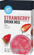 1.1 120 Count (12 Packs 10) Amazon Brand - Happy Belly Drink Mix Singles, Strawberry with Caffeine, Ounce