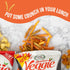0.75 Oz (Pack 24) Sensible Portions Garden Veggie Straws, Screamin' Hot