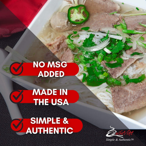 10oz Quoc Viet Foods Beef Flavored "Pho" Soup Base Cot Pho Bo Brand
