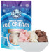 2.5oz) Arctic Farms Freeze Dried Ice Cream Bits Bagged and Boxed - Does Not Melt (Neapolitan Mix