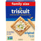 Triscuit Original Whole Grain Wheat Crackers, Vegan Crackers, Healthy Snacks, Lunch Snacks,
