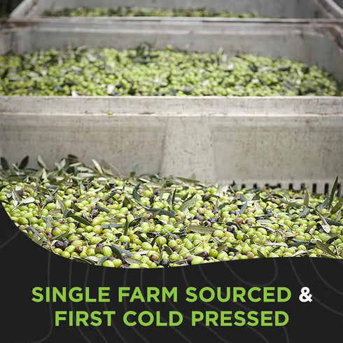 Tres Pontas 500 ml (500 ml) Cold Pressed, Hand Picked and Single Farm Sourced Extra Virgin Olive Oil