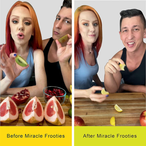 Miracle Frooties - Large Miracle Berry Tablet, 100% Natural Grown Miracle Fruit, Flavor Tripping, Sugar Free, 10 Count