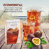 1/2 4 China Mist Iced Tea Passion Fruit Black Tea Infusion Refreshing and Delicious Each Tea Bag Yields Gallon bags