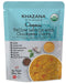 Lian Style Corporation ORGANIC Ready to Eat Indian Meals- Yellow Lentils w/ Chickpeas Curry -