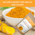 SPICY ORGANIC Turmeric Root Powder – 16 oz. – High Curcumin Non-GMO Spice for Cooking and Skin Care