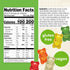 Gummy Gummies 2 oz 12 Pack Snak Club Tajin Bears, Assorted Fruit Candy with Chili and Lime Seasoning, Mild, Gluten-Free