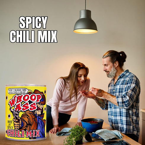 WHOOP Chili Seasoning Mix Meal Kit, 6 Oz, Premium Gourmet Hot Habanero Pepper Chili Mix Kit