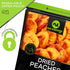 (8oz, 1 Pack) NUT CRAVINGS - Dried California Peaches, No Sugar Added, Unsweetened Sweet Healthy Snack, Vegan, Kosher