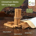 Organic Way True Ceylon Cinnamon Sticks (Cinnamomum Verum) - Organic & Kosher Certified, Raw, Vegan, Non-GMO, Gluten