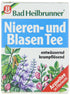 Bad Heilbrunner Nieren und Blasen Tea, Kidney and Bladder Tea (4 Packs, 8 Teabags each) - Fresh from Germany