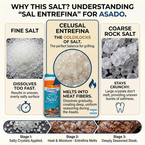 Celusal 1kg Sal Parrillera / Argentine Barbecue Salt