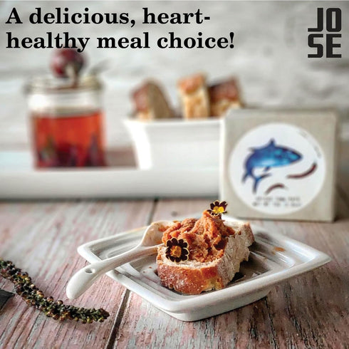 3, 75g Canned Spiced Tuna Pat by Jose Gourmet, Wild Caught Portuguese Tuna, Tinned Fish Pat, High Protein Sustainable